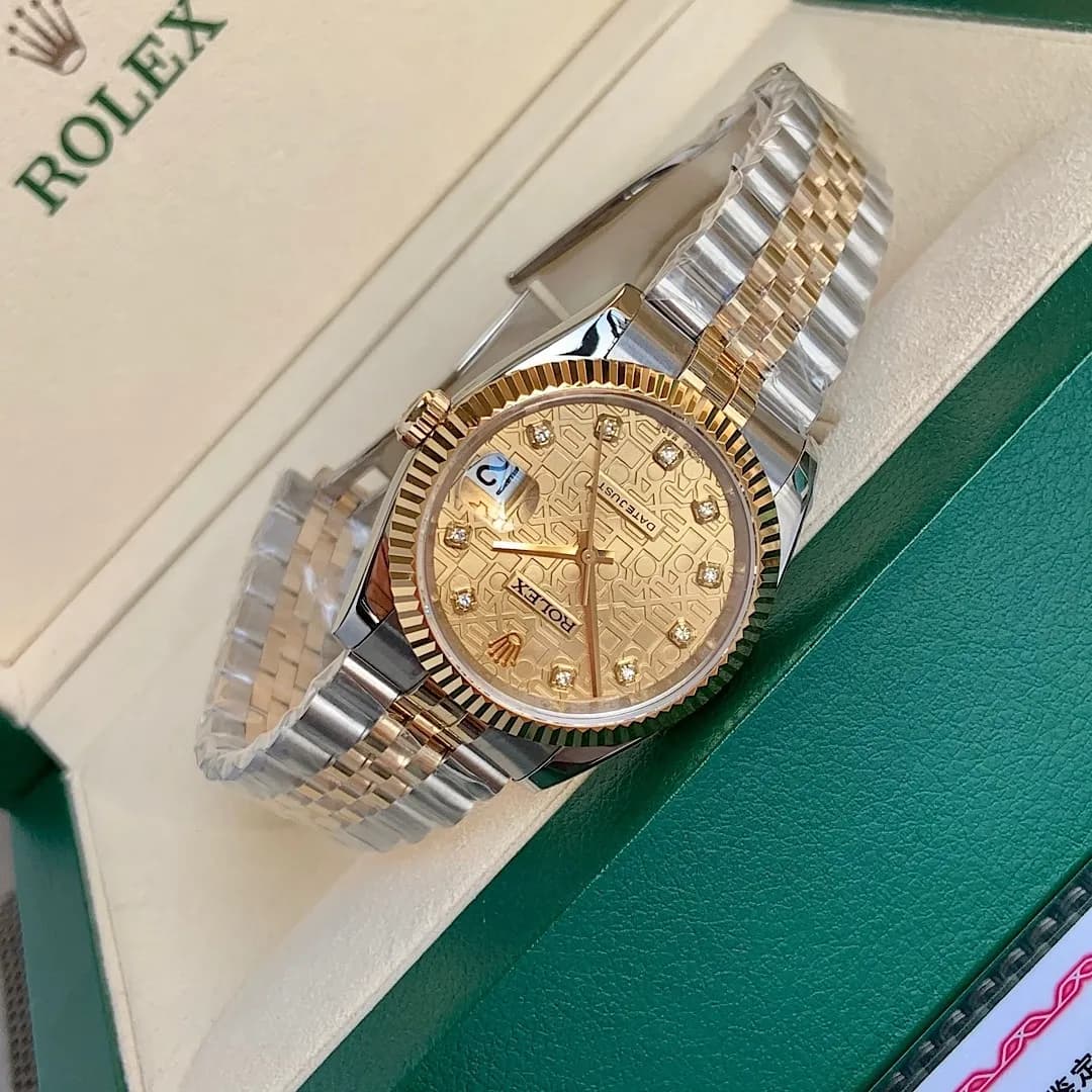 Rolex Datejust 36 Two-Tone 18K Gold (10 Diamond Dial) - View 2
