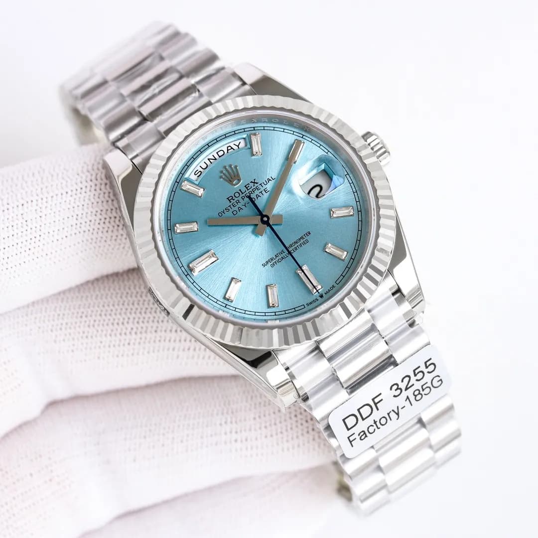 Rolex Day-Date 40 Heavyweight 185G (Gold Dial) - View 4