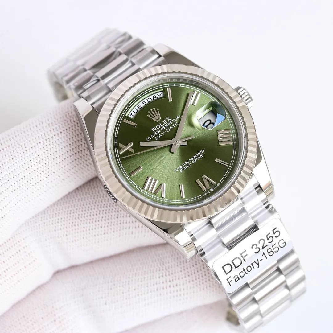 Rolex Day-Date 40 Heavyweight 185G (Gold Dial) - View 5