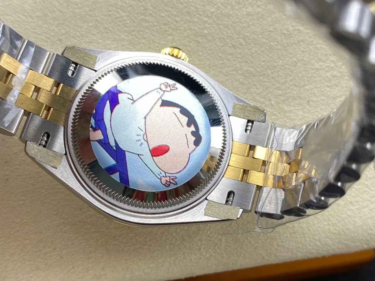 Rolex Datejust 31 Weighted (Silver Sunburst Dial) - View 5