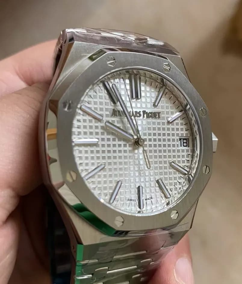 AP Royal Oak 15510 TOP Factory 41mm (Blue Dial) - View 1