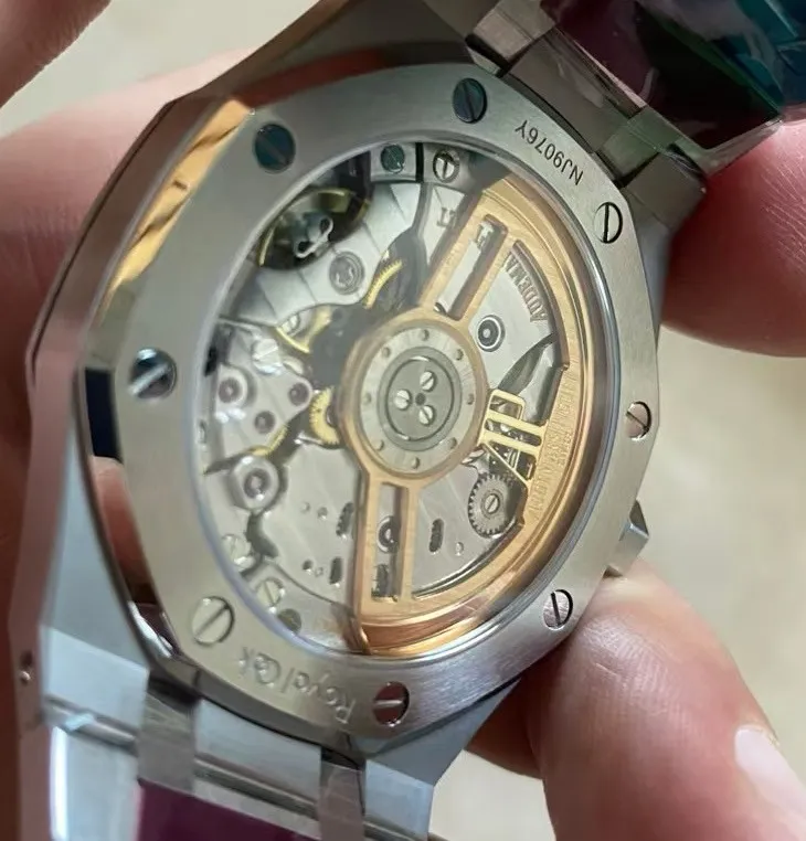 AP Royal Oak 15510 TOP Factory 41mm (Blue Dial) - View 4