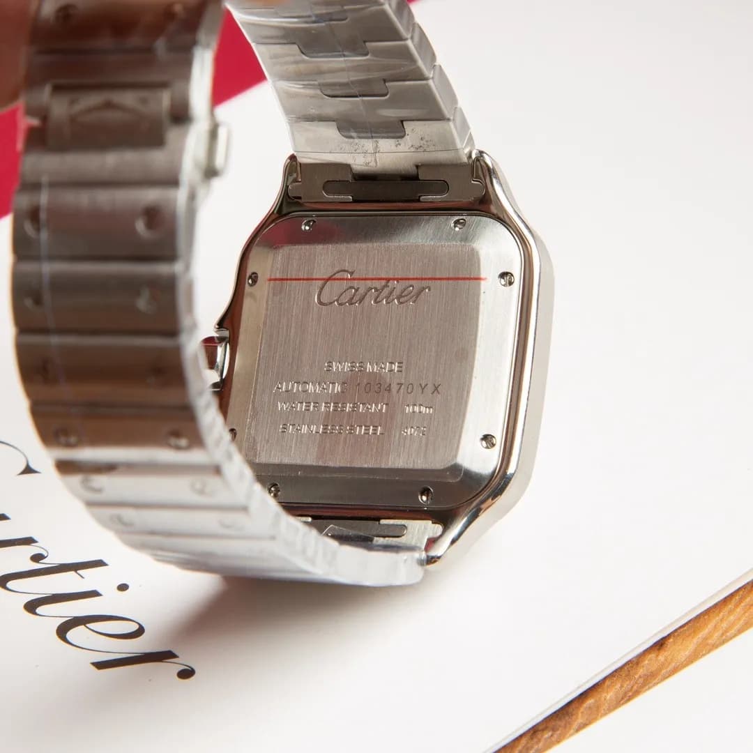 Cartier Santos de Cartier 40mm (Classic White Dial) - View 4
