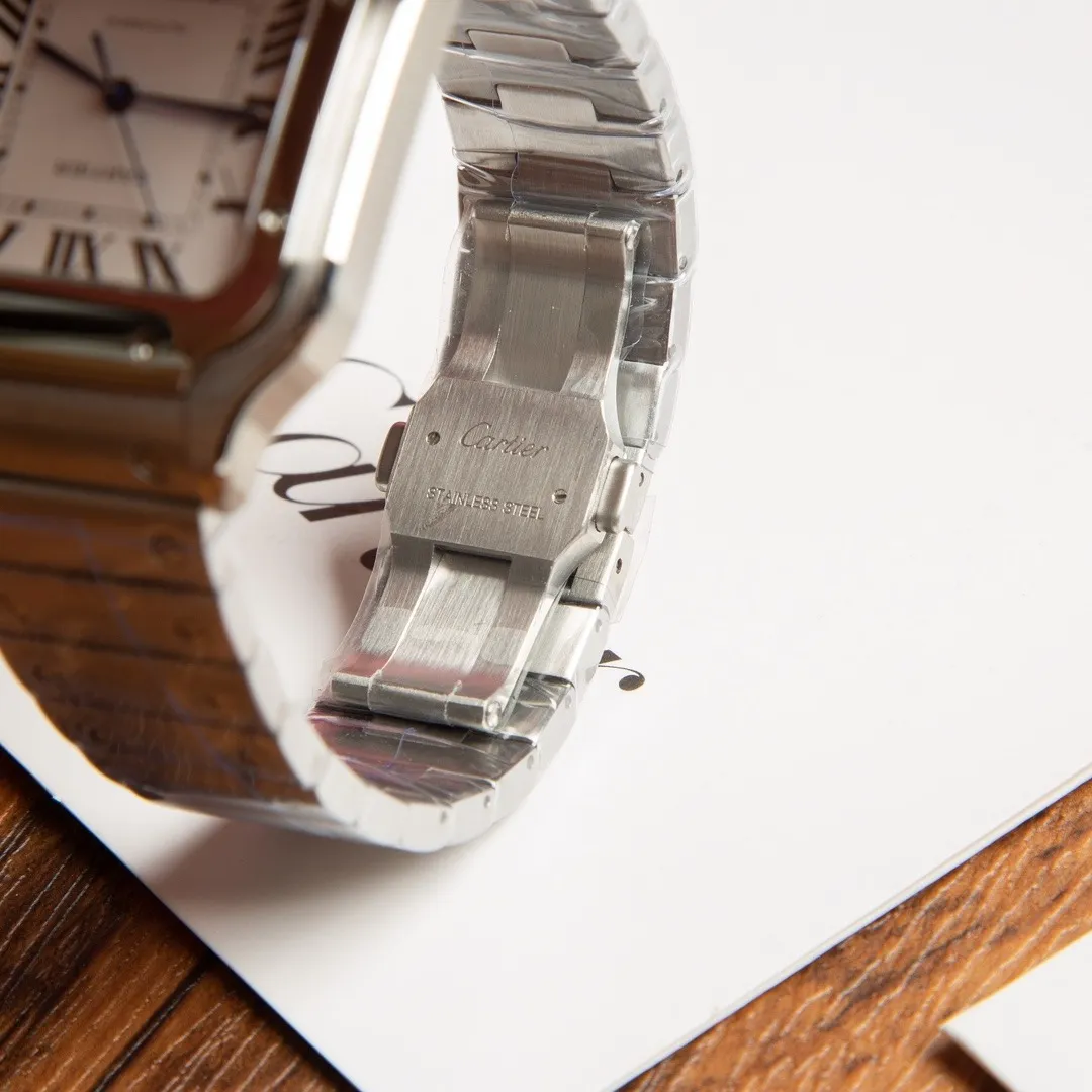Cartier Santos de Cartier 40mm (Classic White Dial) - View 5