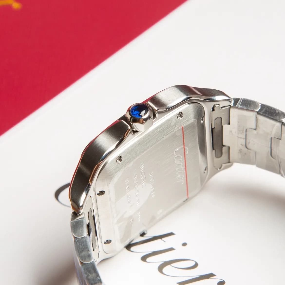 Cartier Santos de Cartier 40mm (Classic White Dial) - View 9