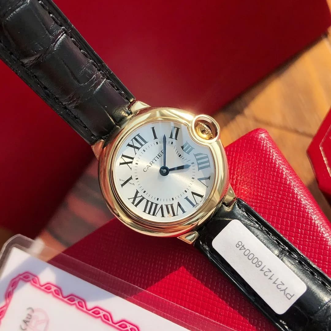 Cartier Ballon Bleu 28mm (18k Gold Plated) - View 1