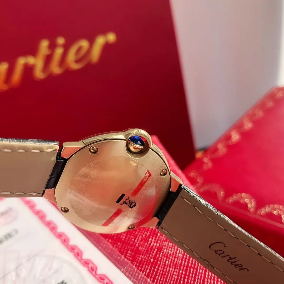 Cartier Ballon Bleu 28mm (18k Gold Plated) - View 8